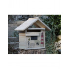 Boîte aux lettres en bois créastuce : nautilus (courte)