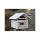 Boîte aux lettres en bois créastuce : routard (1 porte)