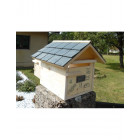 Boîte aux lettres en bois créastuce : routard (2 portes prestige)