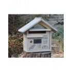 Boîte aux lettres en bois créastuce : routard (courte)