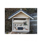 Boîte aux lettres en bois créastuce : st hubert (courte prestige)
