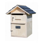 Boîte aux lettres en bois créastuce bois suisse prestige