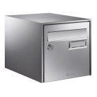 Boîte aux lettres inox loft anticorrosion - simple face - l 300 x h 290 x p 410 mm