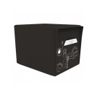 Boite aux lettres signée 1 porte : noire + porte "new york new york"-sgsnr-ny