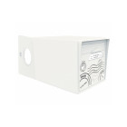 Boite aux lettres signée 2 portes : blanche + porte "globe trotter"-sgsbl-gt