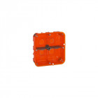 Boîte multimatériaux batibox 2x2 postes ou 2x4 à 5 modules  profondeur 50mm