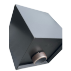 Boite à eau alu 400x400x400 - RAL 2100S Noir Sablé