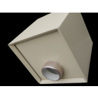 Boite à eau alu 250x250x250 - RAL 1015 Ivoire