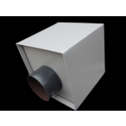 Boite à eau alu 200x200x210 - RAL 7036 Gris Platine