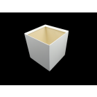 Boite à eau alu 200x200x210 - RAL 9016 Blanc