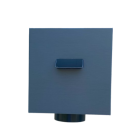 Boite à eau zinc 190x190x190 - Bleu cendre