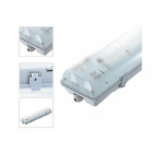 Boitier étanche tube led 2x1200 mm