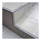 Bordure aluminium bsj - gris clair - longueur 2,70 m