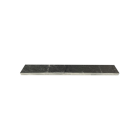 Bordure de jardin piquet ardoise clivée 80x10x3 cm noir - Nombre de pièces au choix