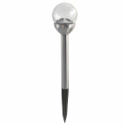 Borne solaire 2 led 8cm blanc/multicolore