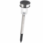 Borne solaire inox 34 cm, les 7 bornes