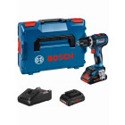 Perceuse visseuse percussion gsb 18v-90 c bosch - 2 batt. 4ah procore + gal 18v-40 + coffret l-boxx - 06019k6104