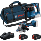 Combi kit 2 outils 18 V GWS + GBH + 2 x 4,0 Ah + GAL Professional - BOSCH - 0615V0003C Combi kit 2 outils 18 V GWS + GBH + 2 x 4,0 Ah + GAL Professional - BOSCH - 0615V0003C