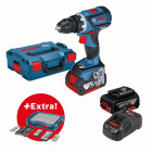 Set professionnel : perceuse-visseuse sans-fil gsr 18v-60 c 2 batteries 5,0 ah dans l-boxx  set d'accessoires 68 pièces dans i-boxx  i-rack bosch 0615990k1k