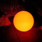 Boule solaire multicolore+télécommande ø 30 cm