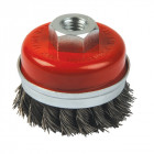 Brosse coupe à fils d'acier torsadés - 80 mm