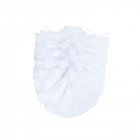 Brosse WC blanche de rechange pour balai brosse de marque MSV 141193
