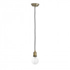 Suspension or vieux art 1 ampoule