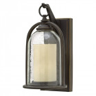 Applique quincy, bronze huilé et verre, petite