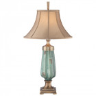 Lampe monteverde avec abat-jour caramel
