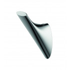 Crochet patère porte serviette zinc chromé serie monaco fixations invisibles