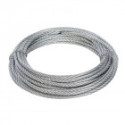 Câble métallique galvanisé - 4 mm x 10 m