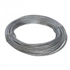 Câble métallique galvanisé - 6 mm x 10 m