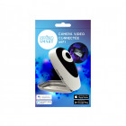 Camera connectée wifi hd - vision nocturne - détecteur de mouvements et capteur de son - compatible amazon alexa & google home