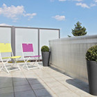 Canisse double face pvc 1 x 3 m verte