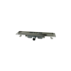 Caniveau inox solusec frontal d40 - sorties et dimensions aux choix