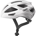 Casque route macator abus white silver - taille m - blanc - 0078615