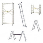 Echafaudage aluminium 5 en 1, CENT342702