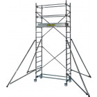 Echafaudage roulant aluminium 3.8 m, CENT414804