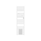 Radiateur sèche-serviettes mixte soufflerie riva 4 thermor blanc satiné 2000w - 471264