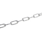 Chaîne en acier électrozingué - 4 mm x 26 mm x 10 m