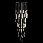 Chandelier argenté megapolis   225 cm