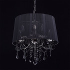Chandelier chromé elegance 5 ampoules 108 cm