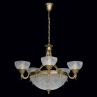 Chandelier laiton classic 5 ampoules 95 cm