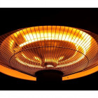 Sunred chauffage suspendu 1500 w halogéne argenté ce11rvs