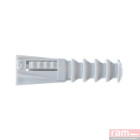 Seau de 5000 chevilles R5 grises sans collerette - 9080