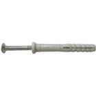 Cheville Tap-Vis tête plate - Cheville à frapper à collerette plate - Seau de1300 - ING FIXATION - A270292