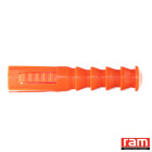 Boite 20 chevilles R14 orange multi-matériaux