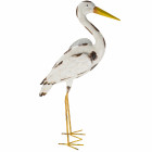 Cigogne en métal 35 x 9 x 74 cm