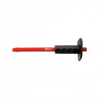 Ciseau de maçon ks tools - avec poignée de sécurité - 350 mm - 156.0537