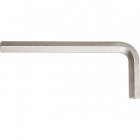 Clé coudée à 6 pans, en pouces américains, Cote s/plats : 1/4 pouces, Long. des branches 94 x 37 mm